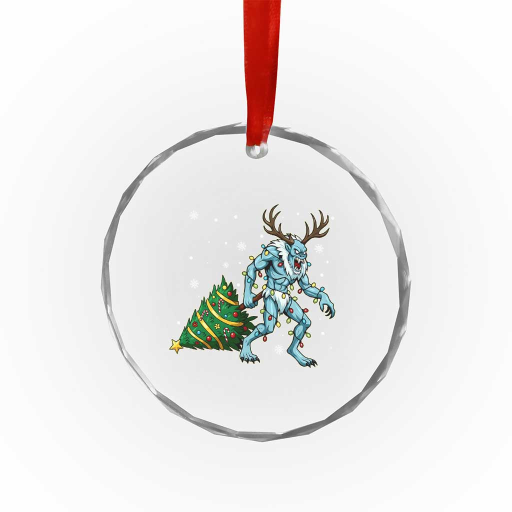 Wendigo Monster Crystal Glass Ornament Cryptid Mythical Christmas TS14 Print Your Wear