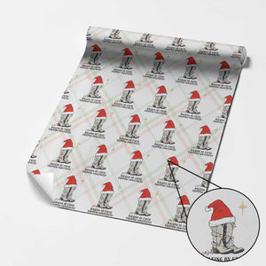 Western Christian Cowboy Wrapping Paper Roll Walking By Faith Tripping Constantly TS14 Christmas Plaid Print Your Wear