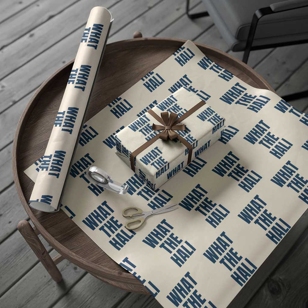 What The Hali Wrapping Paper Roll Indiana Hoosier Funny Basketball Overrated TS02 Beige Print Your Wear