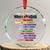 What We Learn From Black History Crystal Glass Ornament Celebration African American Roots Pride - Print Your Wear