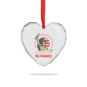 Workers Over Billionaires Heart Crystal Glass Ornament Social Justice Statue Of Liberty TS11 Print Your Wear