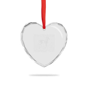 Worst Pinata Ever Trojan Horse Heart Crystal Glass Ornament Funny Greek Mythology History