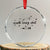 Worth Every Shot Crystal Glass Ornament IVF Baby Pregnancy Announcement TS10 Transparent Glass 3'' Circle Print Your Wear