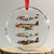 WW2 Warplanes B-17 P51 Crystal Glass Ornament Vintage WWII Fighter Planes Iconic Military Aircraft - Print Your Wear