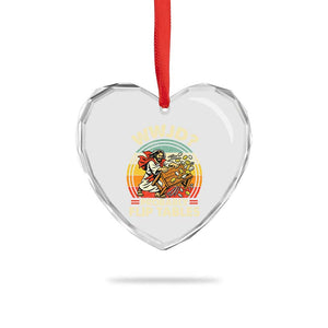WWJD Probably Flip Tables Heart Crystal Glass Ornament Retro Christian Humor TS11 Print Your Wear