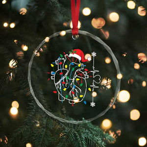 Xmas Cardiac Nurse Crystal Glass Ornament Anatomical Xmas Heart Anatomy TS10 Print Your Wear