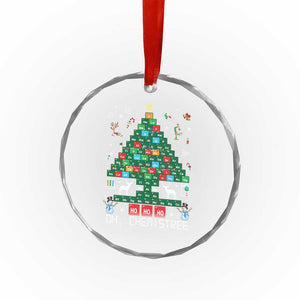 Xmas Chemistry Teacher Crystal Glass Ornament Oh Chemistree Laboratory Lab Tech Teacher Xmas Gift TS10 Print Your Wear