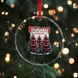 Xmas Coquette Crystal Glass Ornament North pole Christmas Tree Farm Always Fresh TS09 Print Your Wear