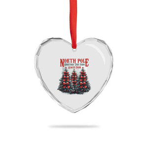 Xmas Coquette Heart Crystal Glass Ornament North pole Christmas Tree Farm Always Fresh TS09 Print Your Wear