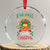 Xmas Crystal Glass Ornament If You Jingle My Bells I'll Give You A White Christmas TS11 Transparent Glass 3'' Circle Print Your Wear