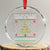 Xmas Gun Lover Crystal Glass Ornament Deck The Halls With Guns And Ammo TS09 Transparent Glass 3'' Circle Print Your Wear