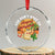 Xmas In Hawaii Crystal Glass Ornament Hawaiian Snowman You Don't Have To Shovel Sunshine TS09 Transparent Glass 3'' Circle Print Your Wear