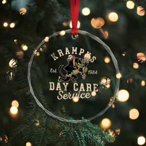 Xmas Krampus Day Care Service Crystal Glass Ornament TS09 Print Your Wear