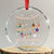 Xmas Lights And Equal Rights LGBTQ Crystal Glass Ornament TS11 Transparent Glass 3'' Circle Print Your Wear