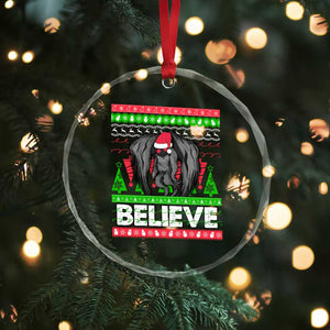 Xmas Mothman Crystal Glass Ornament Believe Cryptmas Cryptid Monster Point Pleasant TS02 Print Your Wear