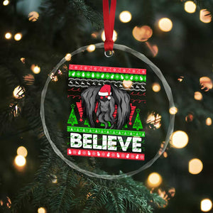 Xmas Mothman Crystal Glass Ornament Believe Cryptmas Cryptid Monster Point Pleasant TS02 Print Your Wear