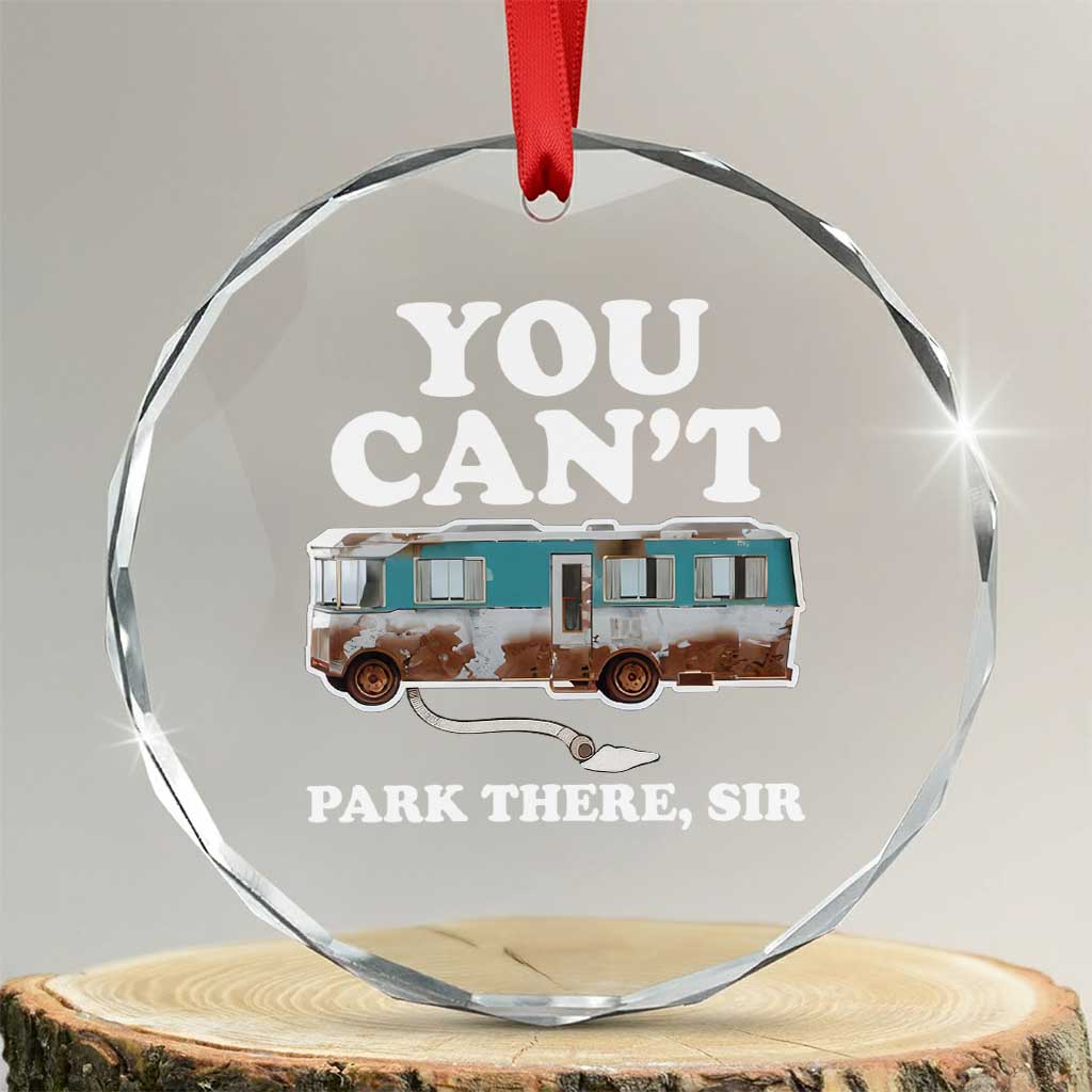 Xmas Movie Crystal Glass Ornament The Cousins RV Christmas Vacation Viral Internet Meme TS10 Transparent Glass 3'' Circle Print Your Wear