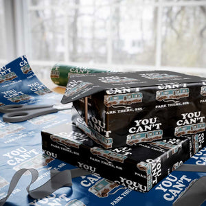 Xmas Movie Wrapping Paper Roll The Cousins RV Christmas Vacation Viral Internet Meme TS10 Black Print Your Wear