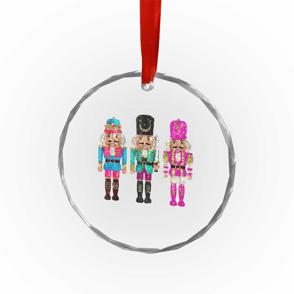 Xmas Nutcracker Crystal Glass Ornament Sequin Sparklle Festive Xmas Vintage TS02 Print Your Wear