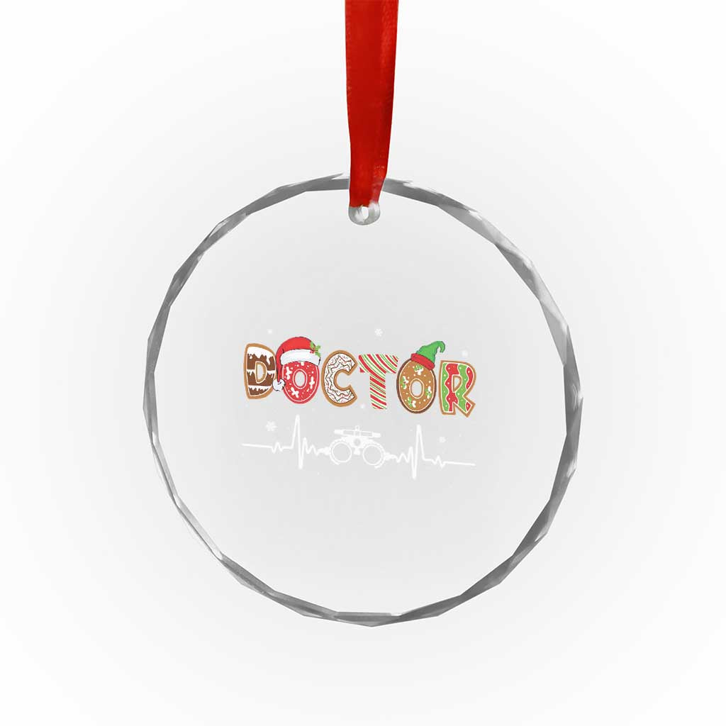 Xmas Optometry Crystal Glass Ornament Ophthalmologist Optometrist Eye Doctor Nurse Gift TS10 Print Your Wear