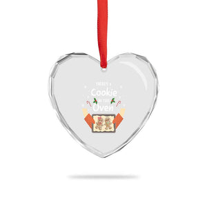 Xmas Pregnancy Heart Crystal Glass Ornament Gingerbread Baby Cookie In This Oven TS09 Print Your Wear