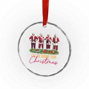 Xmas Trump Dance Crystal Glass Ornament Cosplay Santa President Dancing TS02 Print Your Wear