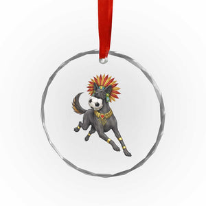 Xolo Dog Soccer Aztec Mexican Fan Gift Crystal Glass Ornament TS12 Print Your Wear