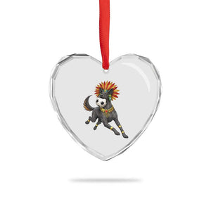 Xolo Dog Soccer Aztec Mexican Fan Gift Heart Crystal Glass Ornament TS12 Print Your Wear