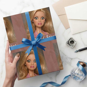 Y'all Need Jesus Wrapping Paper Roll Funny Girls Meme Saying Christian Humor TS14 Mocha Print Your Wear