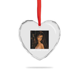 Yall Need Jesus Funny Doll Side Eye Meme Heart Crystal Glass Ornament Sarcastic Southern Humor Religion Faith TS02 Print Your Wear