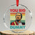 You Big Dummy Sanford Crystal Glass Ornament Funny 90s Meme - Print Your Wear