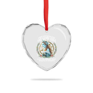 Yule Heart Crystal Glass Ornament Merry Winter Solstice And Happy Yule Marzanna Xmas TS11 Print Your Wear