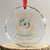 Yule Never Guess Where Xmas Come From Crystal Glass Ornament Pentagram Circle TS11 Transparent Glass 3'' Circle Print Your Wear