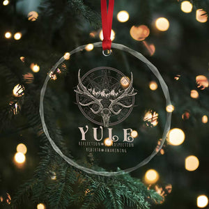 Yule Pagan Crystal Glass Ornament Reflection Instrospection Rebirth Awakening TS11 Print Your Wear