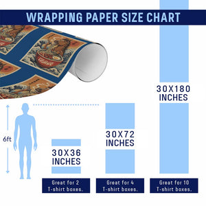 Zodiac Lunar New Year Of The Horse 2026 Wrapping Paper Roll Ramen Lovers TS10 Print Your Wear