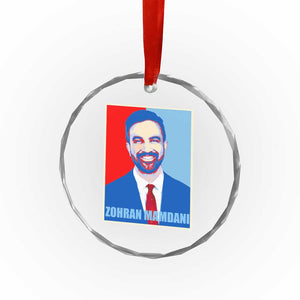 Zohran Madamni Crystal Glass Ornament for New York Mayor TS02 Print Your Wear