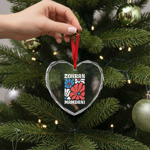 Zohran Madamni We The People Heart Crystal Glass Ornament New York City TS02 Print Your Wear